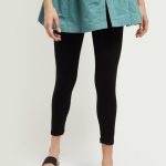 Women Solid Ankle-Length Leggings
