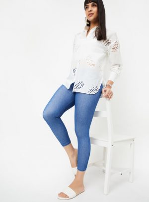 Women Solid Flexi Leggings