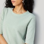 Women Striped Knit Top