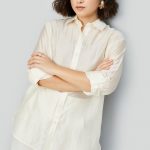 Women Crinkle Textured Shirt