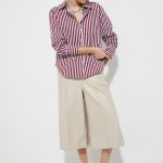 Women Striped Oversized Shirt
