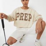 Women Applique Boxy Fit Sports T-shirt