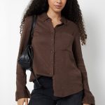 Women Textured Regular Fit Shirt