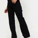 Women Solid Flared Jeans