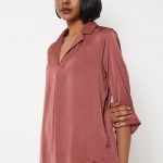 Women Hammered Satin Top