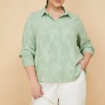 Women Jacquard Shirt