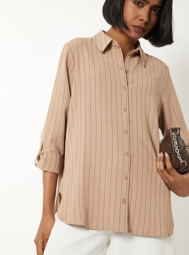 Women Striped Shirt