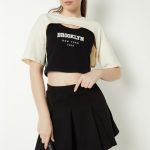 Women Printed Layered Slim Fit T-shirt