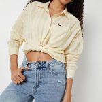 Women Textured Oversized Shirt