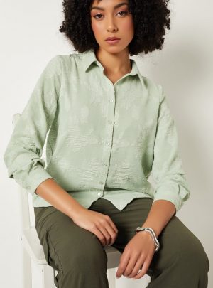 Women Jacquard Shirt