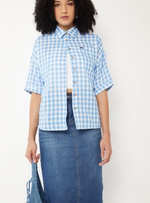 Women Checked Regular Fit Shirt