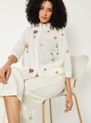 Women Embroidered Shirt