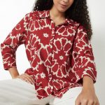 Women Printed Shirt-Style Tunic