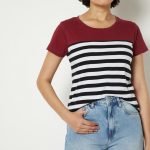 Women Striped T-shirt