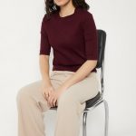 Women Ribbed T-shirt