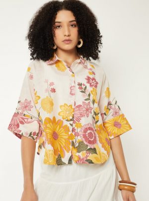 Women Floral Print Shirt